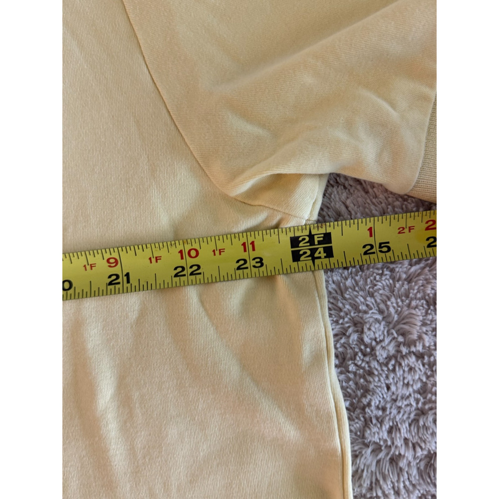 Polo Ralph Lauren Yellow Polo Shirt Mens Large Cotton Mesh Pony Logo Classic Fit - Picture 6 of 11